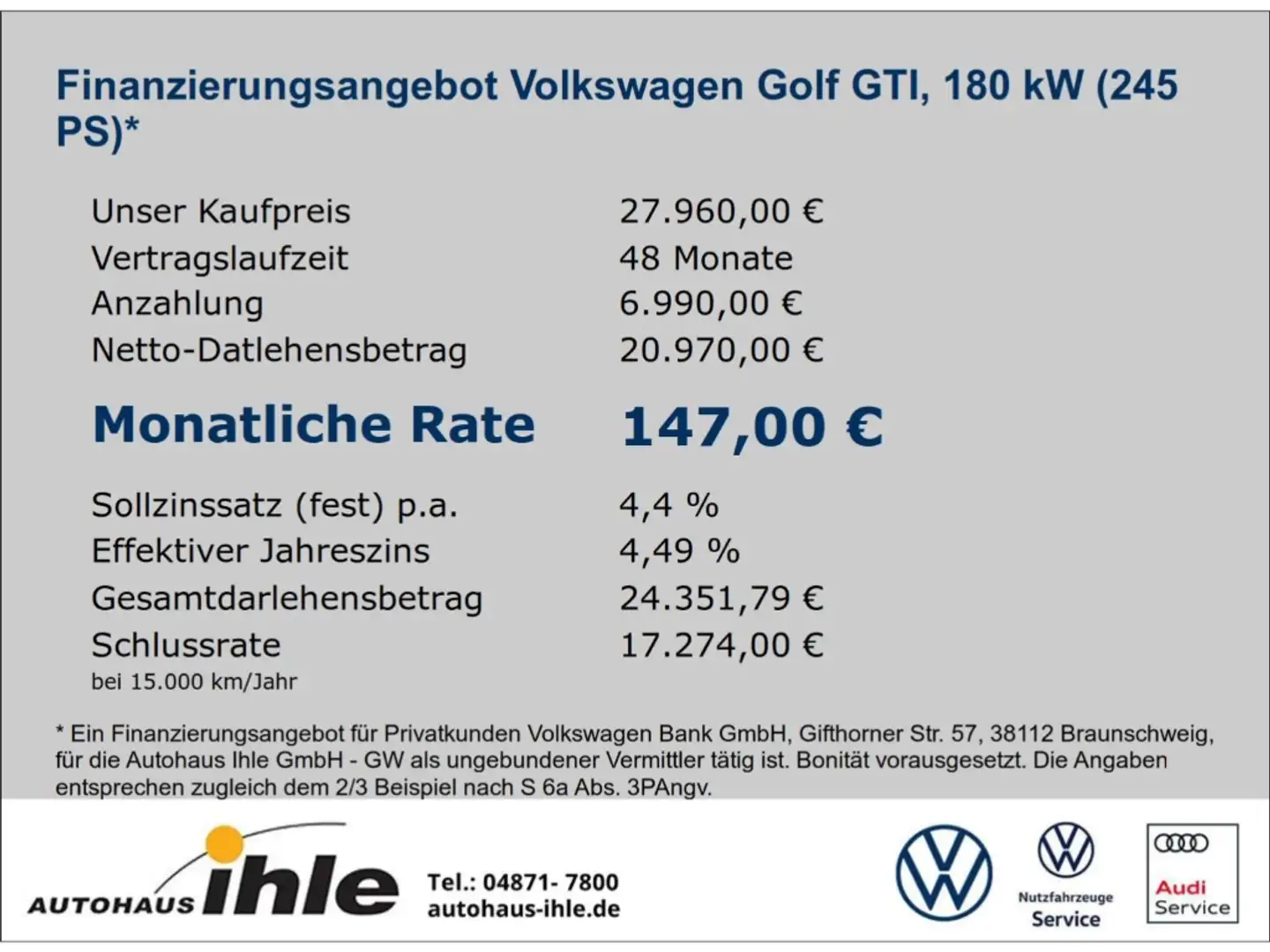 Volkswagen Golf GTI VIII 2,0 TSI DSG HUD+NAVI+ADAPTIVES-FAHRWERK Rot - 2