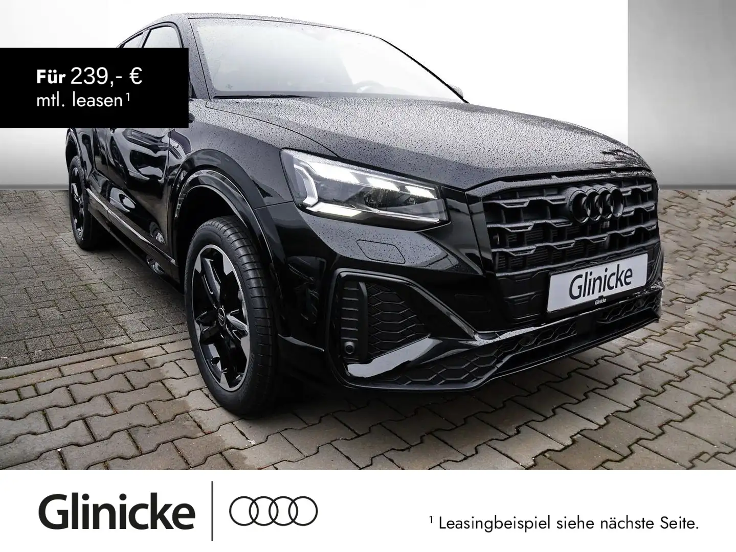 Audi Q2 S line 35 TFSI S tronic *Matrix*Navi*ACC* Noir - 1