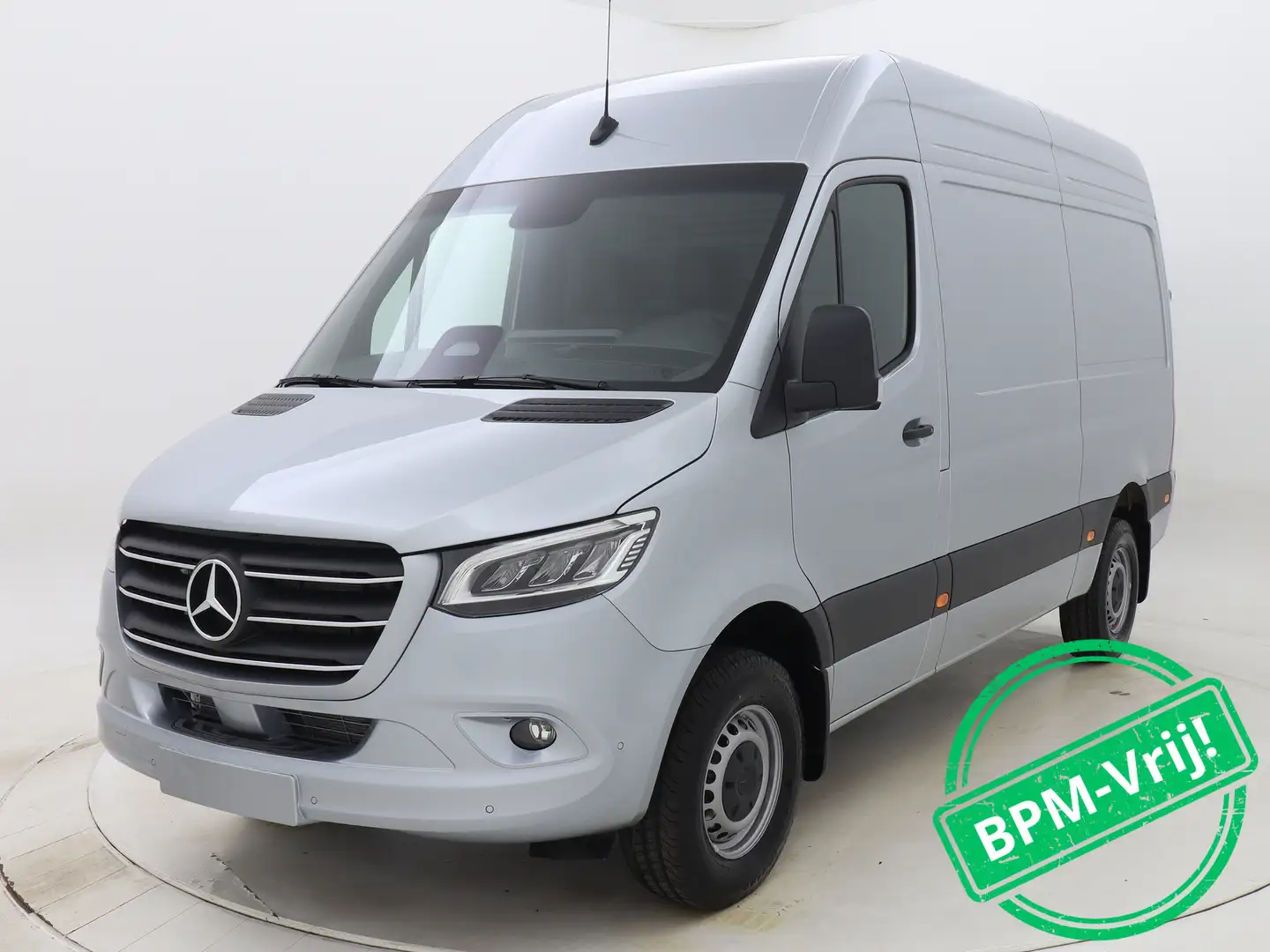 Mercedes-Benz Sprinter 319CDI 190PK Automaat L2H2 RWD SELECT | BPM Vrij | Zilver - 1