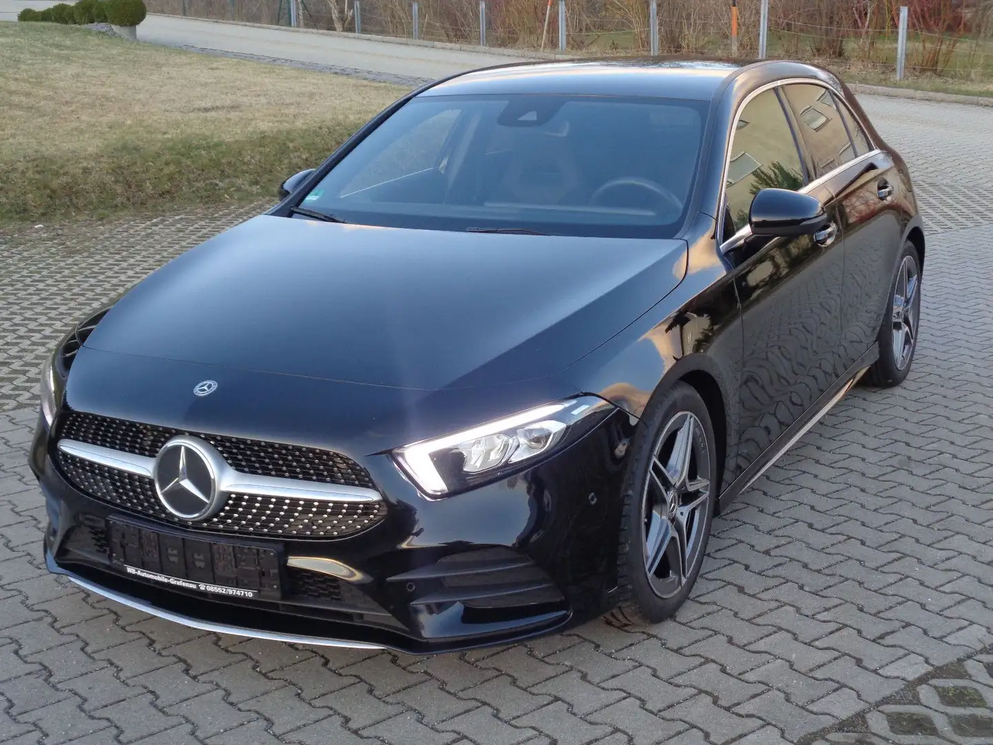 Mercedes-Benz A 180 A -Klasse A 180 AMG-LINE,280€mon.Rate Noir - 1