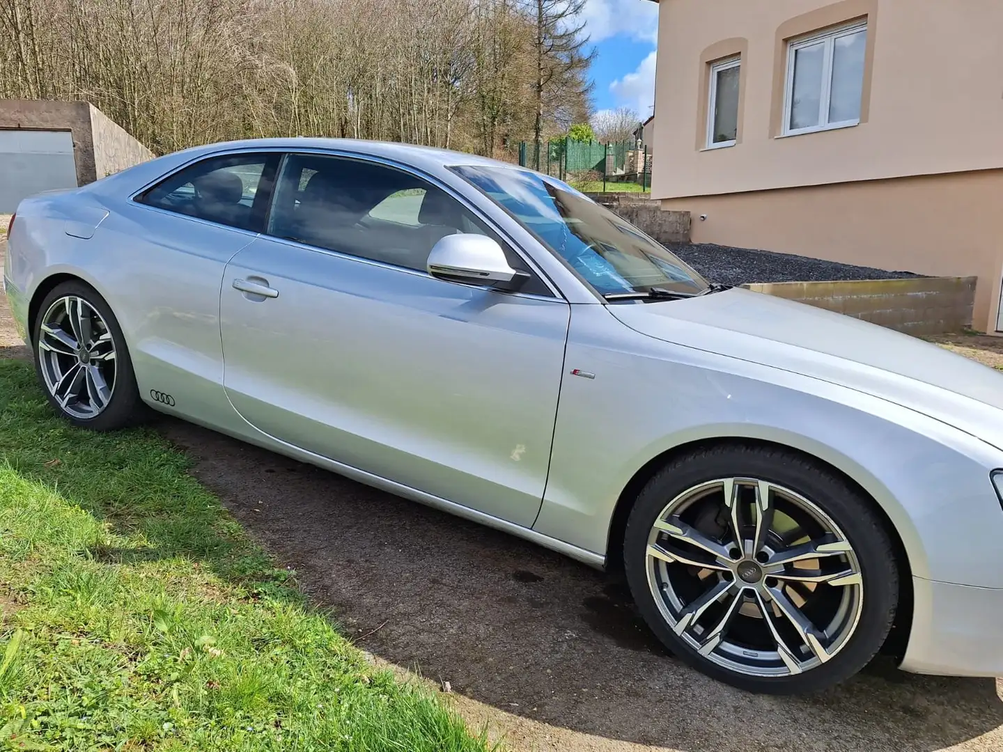 Audi A5 S-line Argent - 2