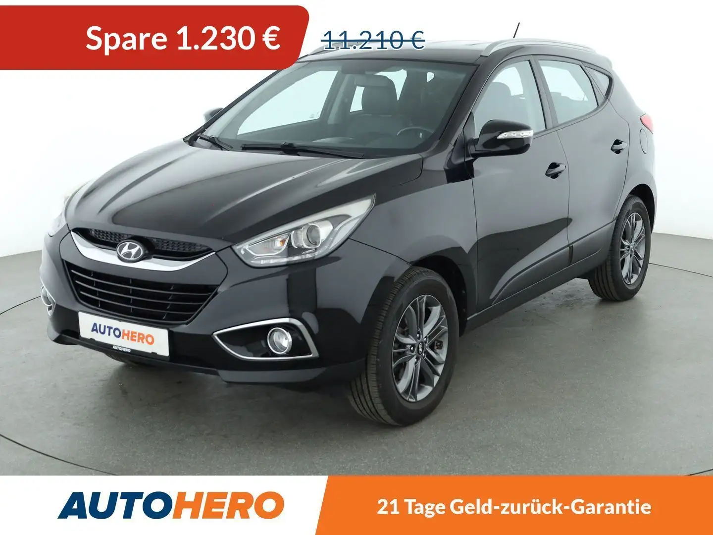 Hyundai iX35 1.6 FIFA World Cup Edition 2WD *TEMPO*PDC*SHZ* Schwarz - 1