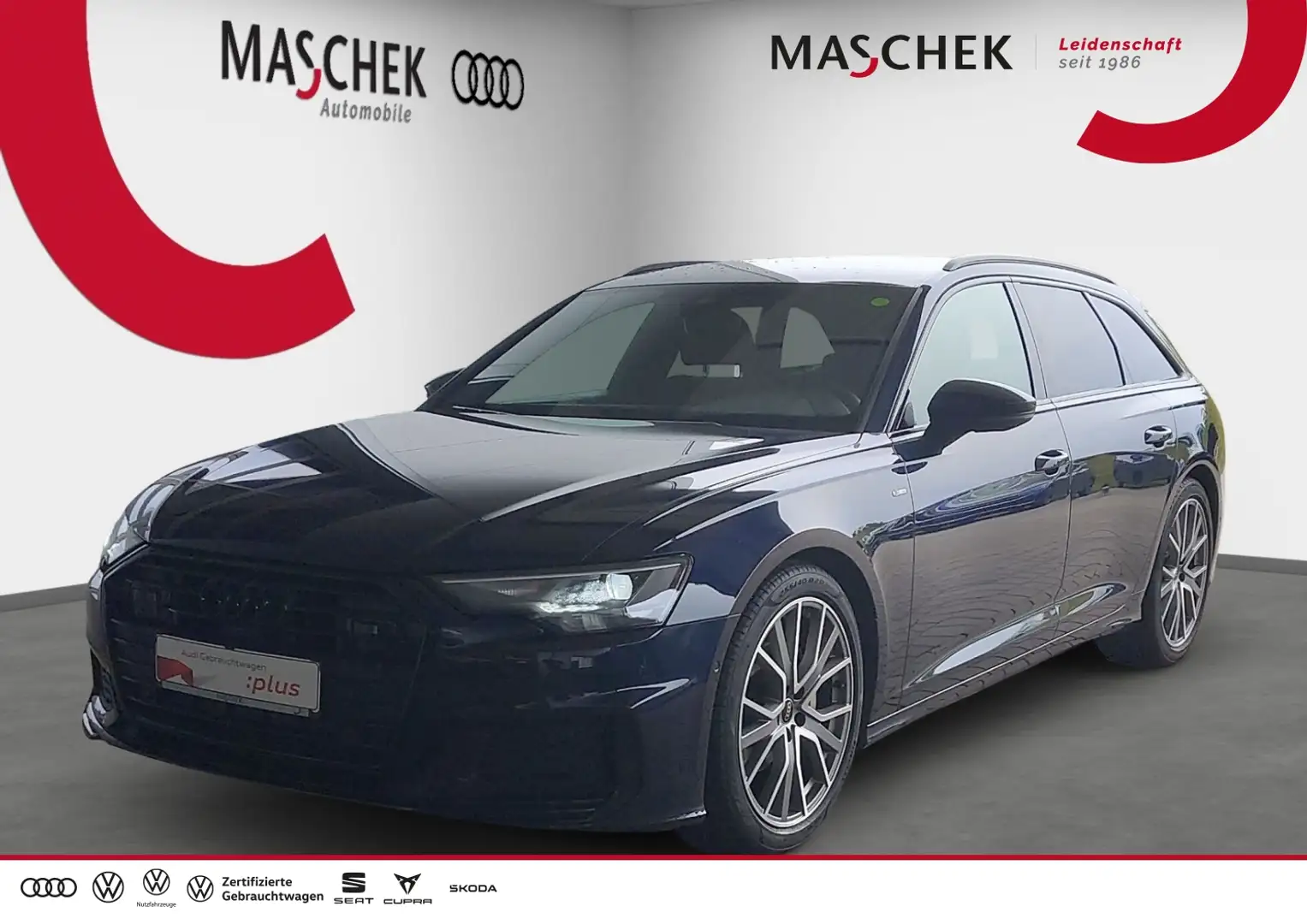 Audi A6 Avant sport 40 TDI *nur an Gewerbe* LED PDC Standh Blau - 1