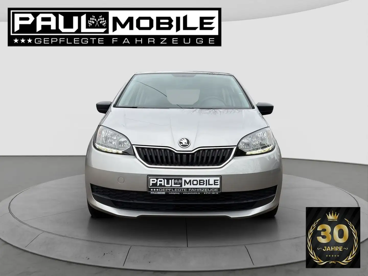 Skoda Citigo Active 5-türer Klima DAB ZV Euro6d-Temp Silber - 2