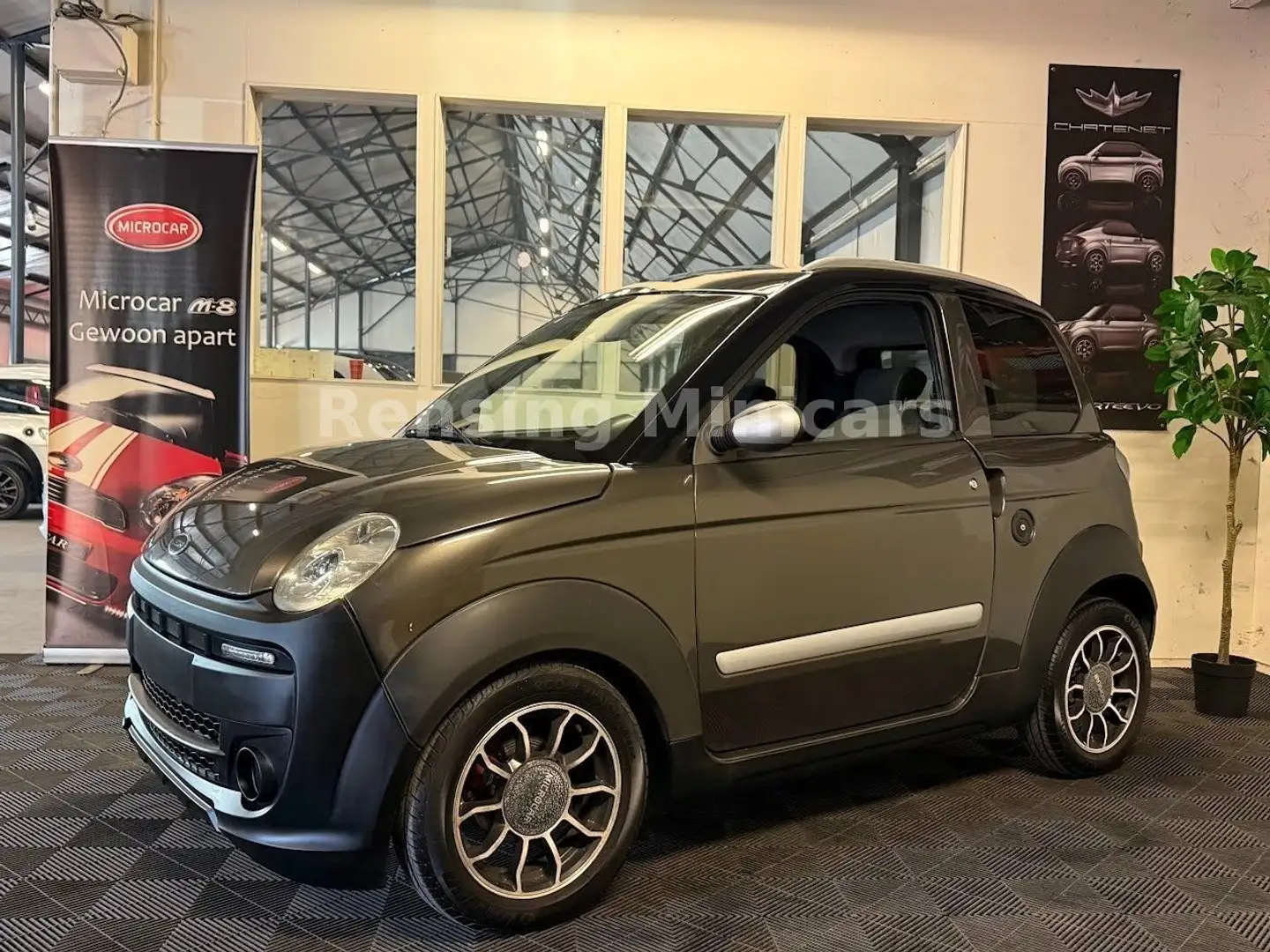 Microcar M.Go HIGHLAND SUV Mopedauto XXL KOFFER 45 KM Marrón - 1