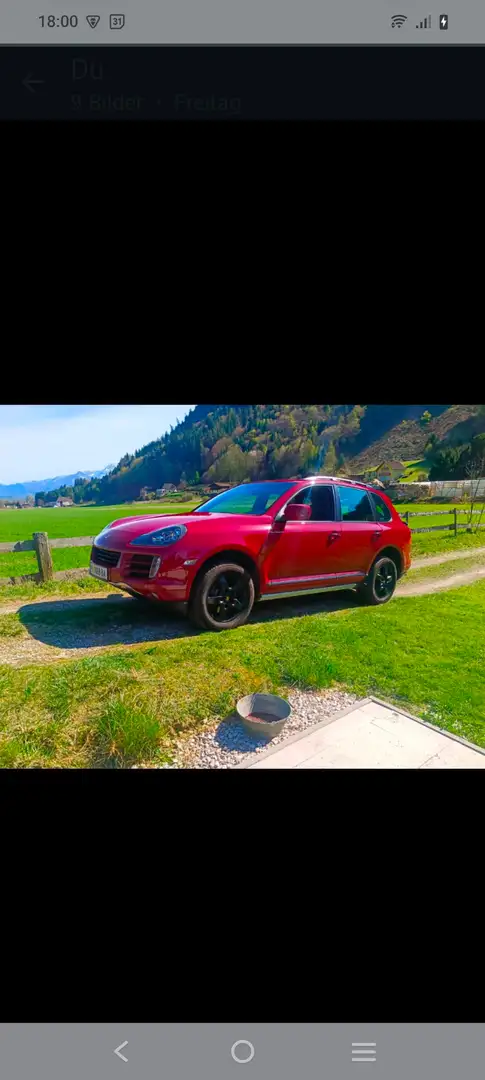 Porsche Cayenne Cayenne 3,0 Diesel Tiptronic Rot - 2