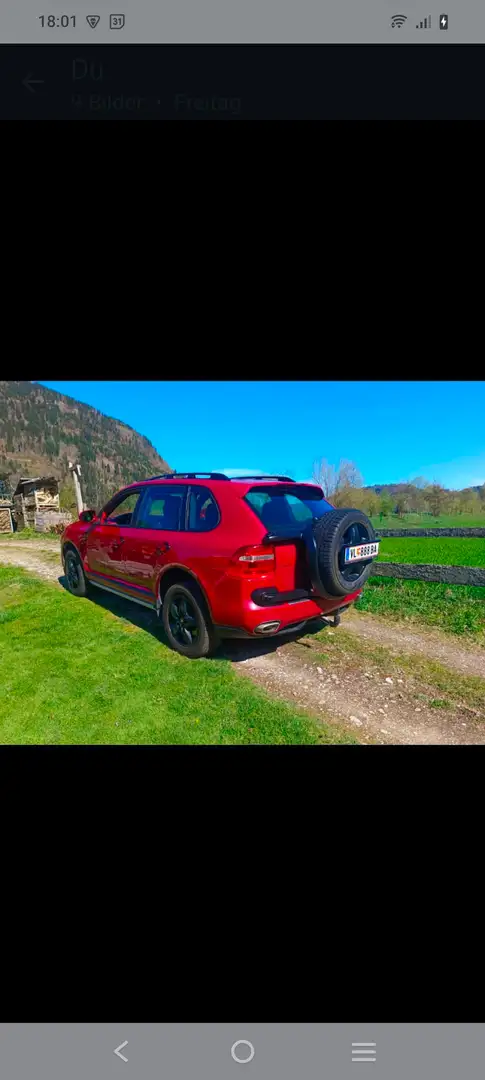Porsche Cayenne Cayenne 3,0 Diesel Tiptronic Rot - 1
