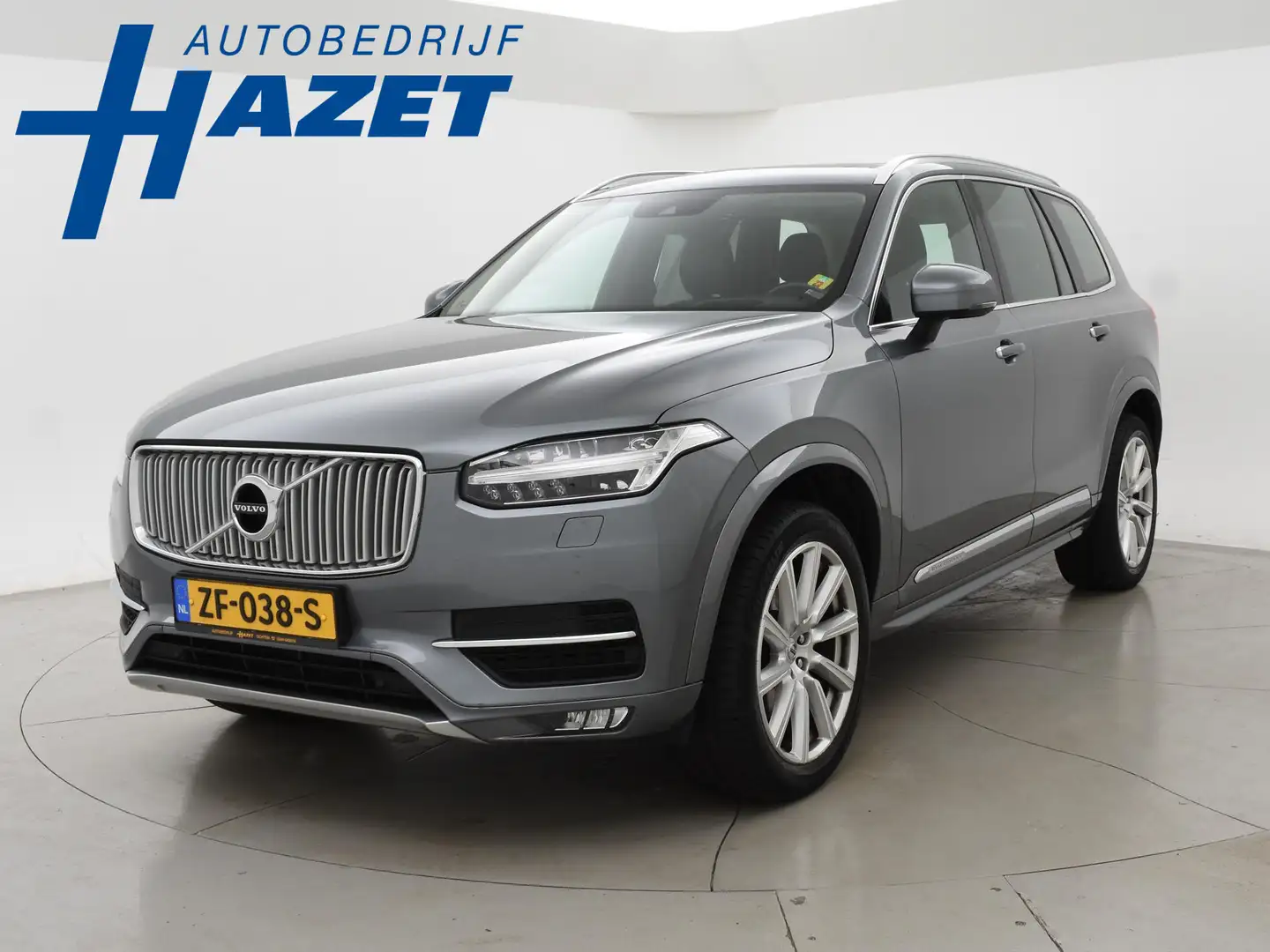 Volvo XC90 2.0 T5 AWD INSCRIPTION POLESTAR 7-PERS. + MASSAGE Gris - 1