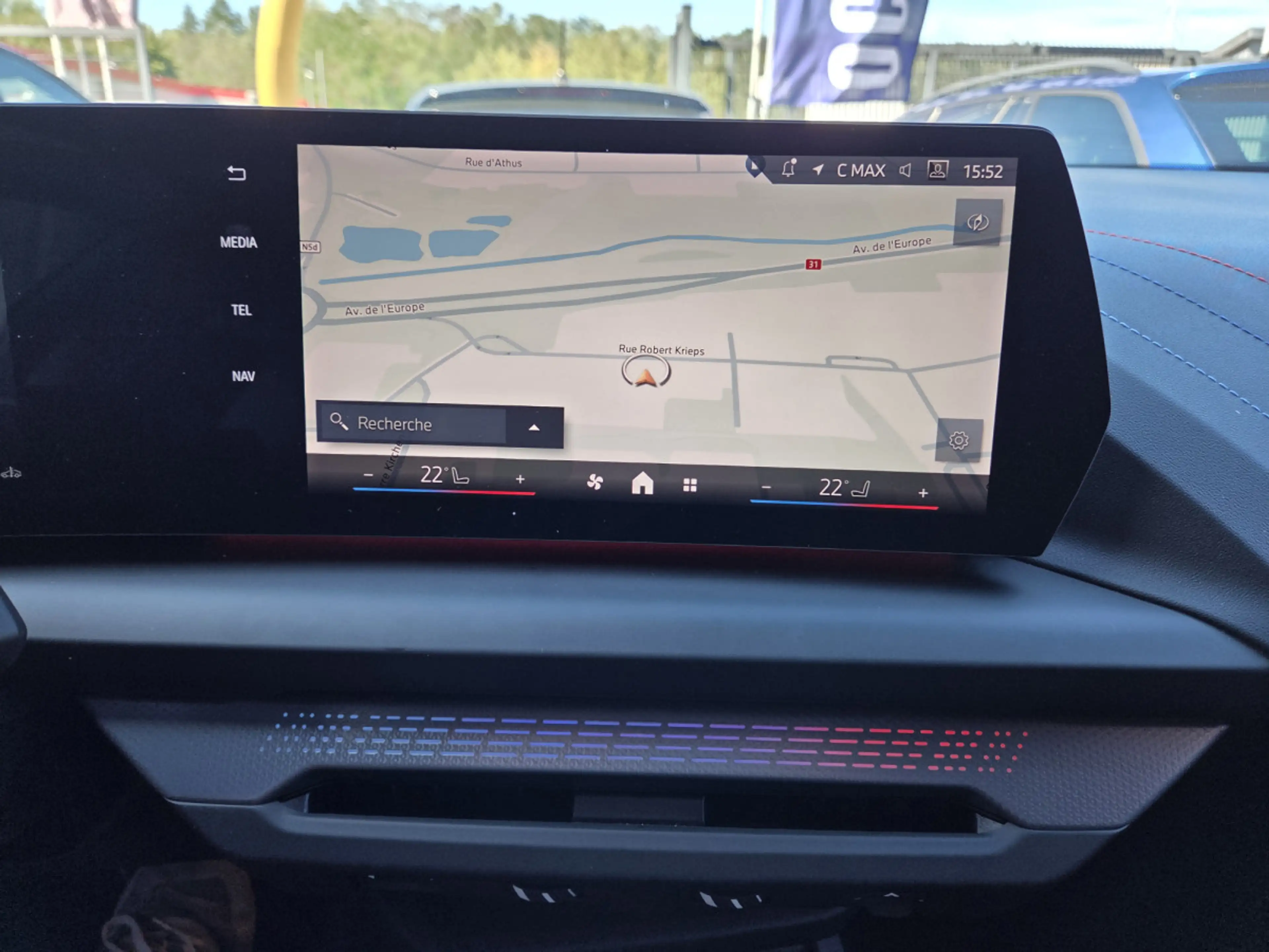 BMW 120 i M SPORT AUTO. 156cv thermique + 14cv elect. — photo 14