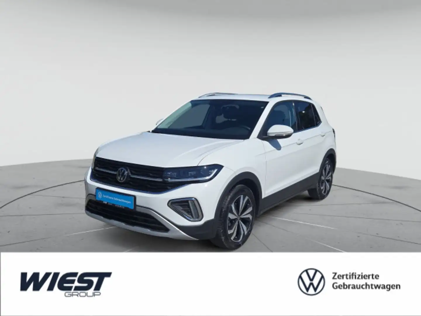Volkswagen T-Cross Style 1.0 TSI DSG, MATRIX/FRONT ASSIST/L Bílá - 1