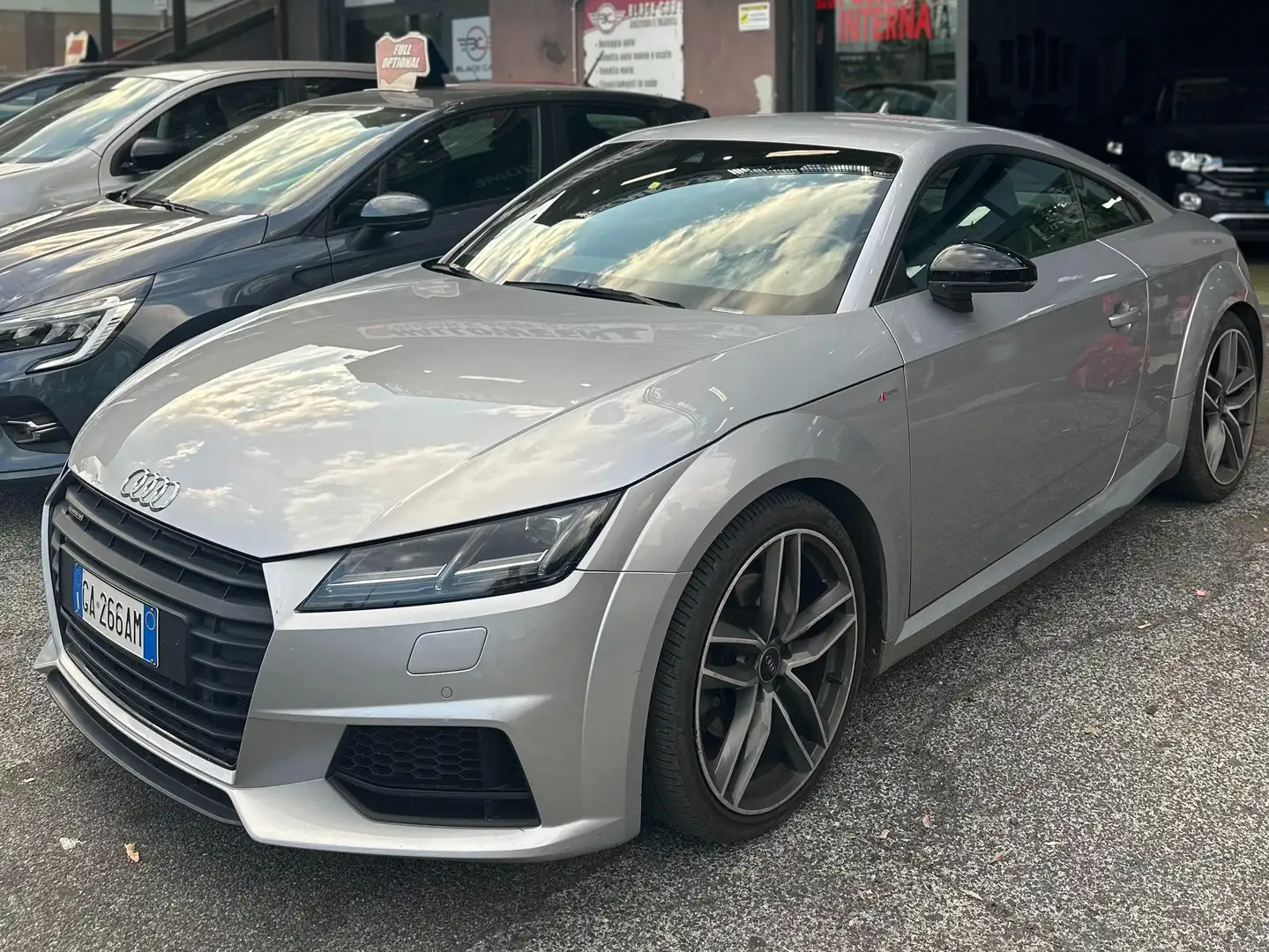 Audi TT TT Coupe 2.0 tfsi S line quattro s-tronic Argent - 2
