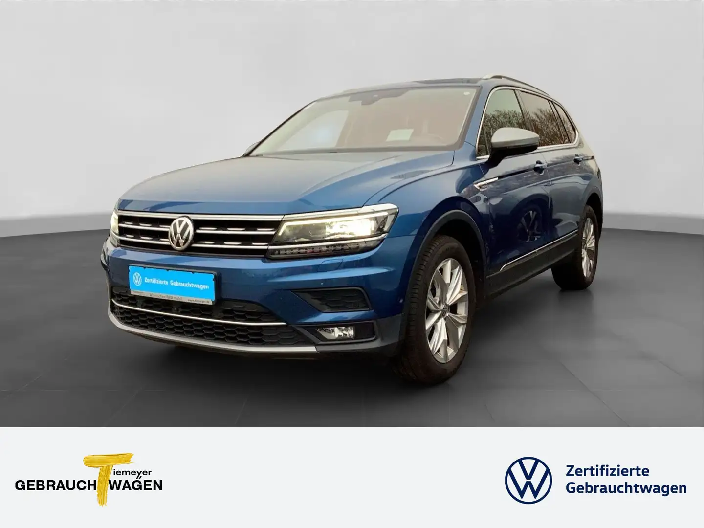 Volkswagen Tiguan Allspace 2.0 TDI DSG 4M HIGHLINE AHL LED Blauw - 1