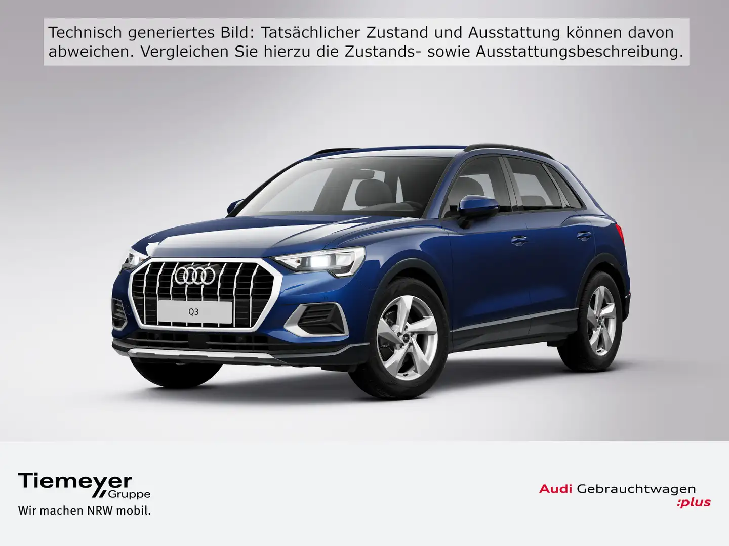 Audi Q3 35 TFSI ADVANCED LM18 NAVI+ LED SITZHZG Blau - 1