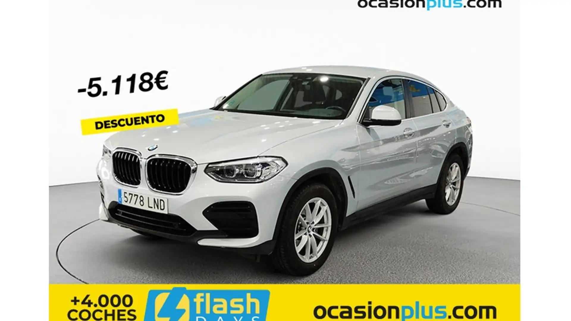 BMW X4 xDrive 20dA Plateado - 1