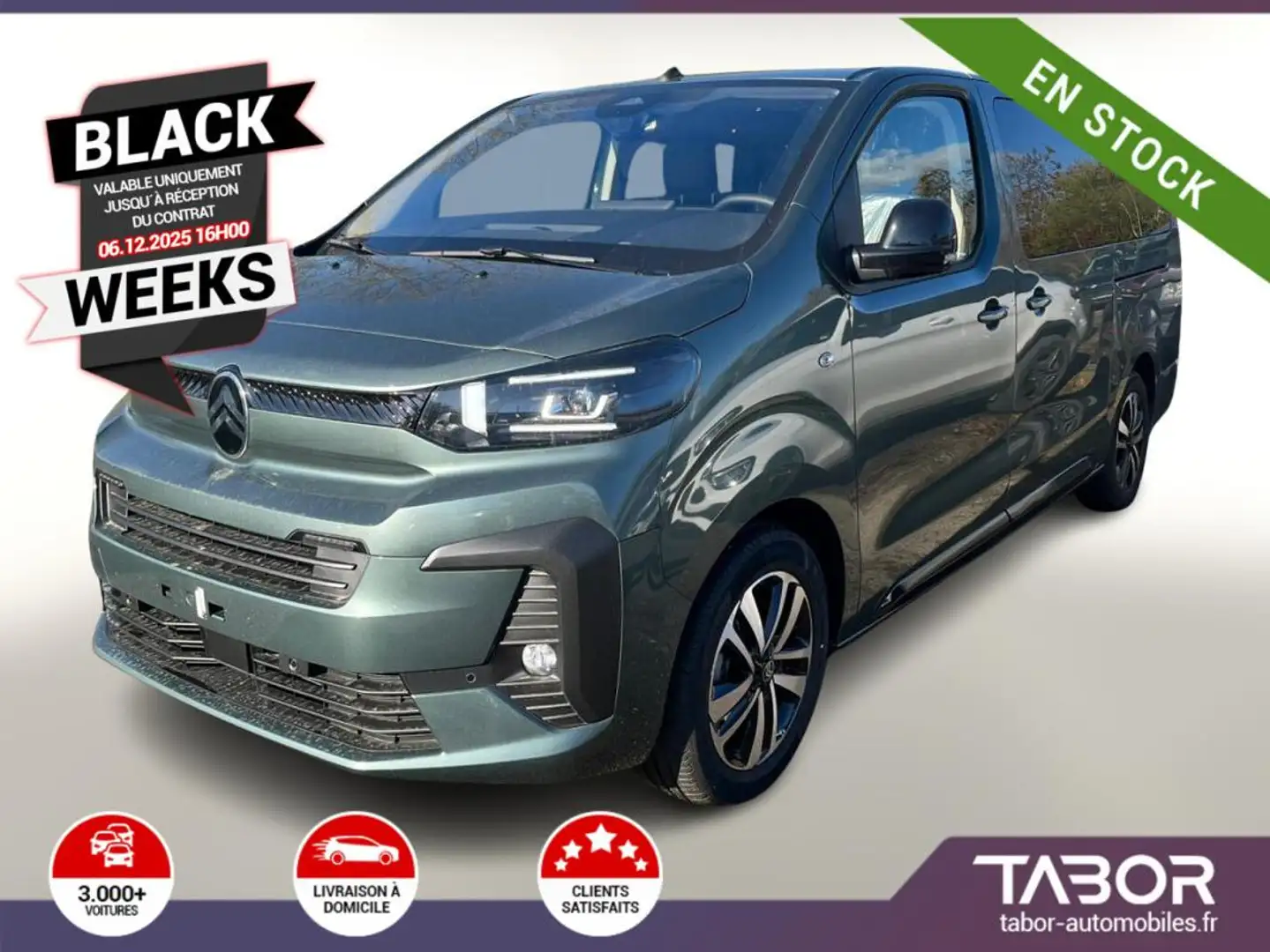 Citroen Spacetourer 2.0 BHDi 180 AT8 Max XL GPS Vert - 1