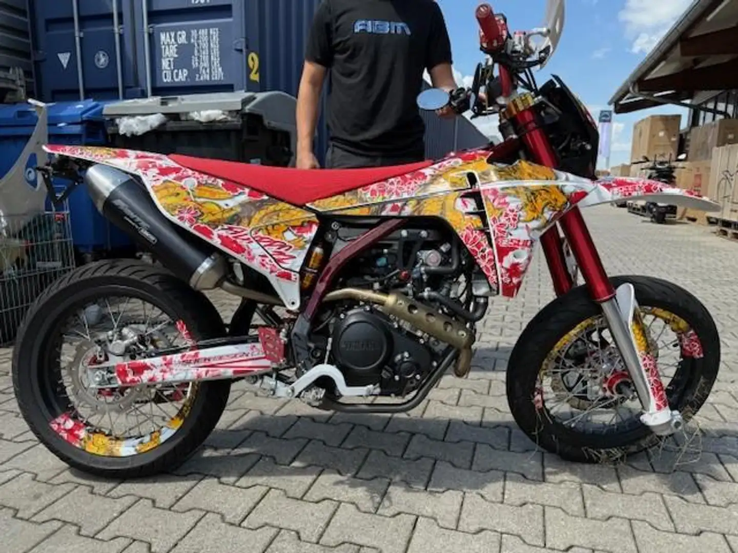 Fantic 125M XMF 125 Motard Competition  Dt. Mod 2024 Unfall - 1