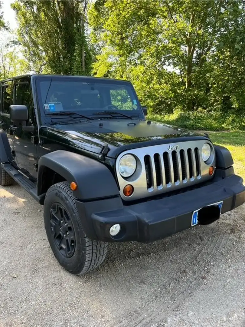 Jeep Wrangler 2.8 crd unlimited mountain automatica Nero - 1