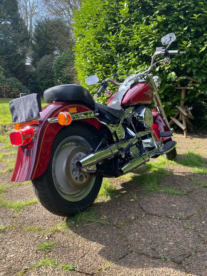 Harley-Davidson Fat Boy 1993 FLSTF Roşu - 2