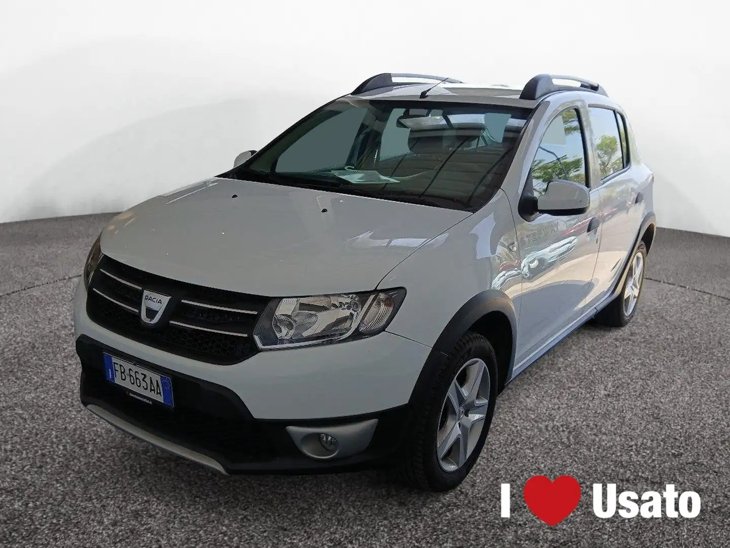 Dacia Sandero II 2013 Stepway Stepway 0.9 tce (prestige) Gpl s& Blanco - 1