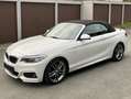 BMW 220 220i Cabrio Sport 1.HAND AUT M SPORTPAKET 18 ZOLL Weiß - thumbnail 2