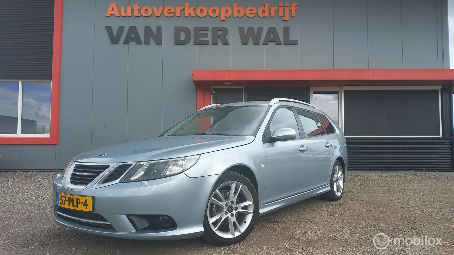 Saab 9-3 Sport Estate 1.9 TTiD Griffin Norden Exklusiv/VAN Grau - 1