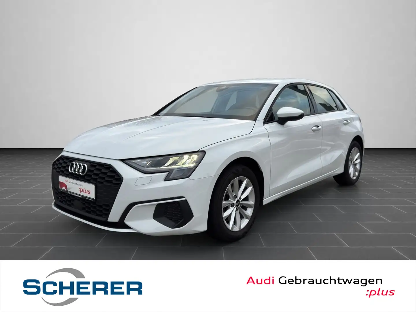 Audi A3 30 TDI NAVI PLUS SITZHZG PDC VIRTUA Weiß - 1