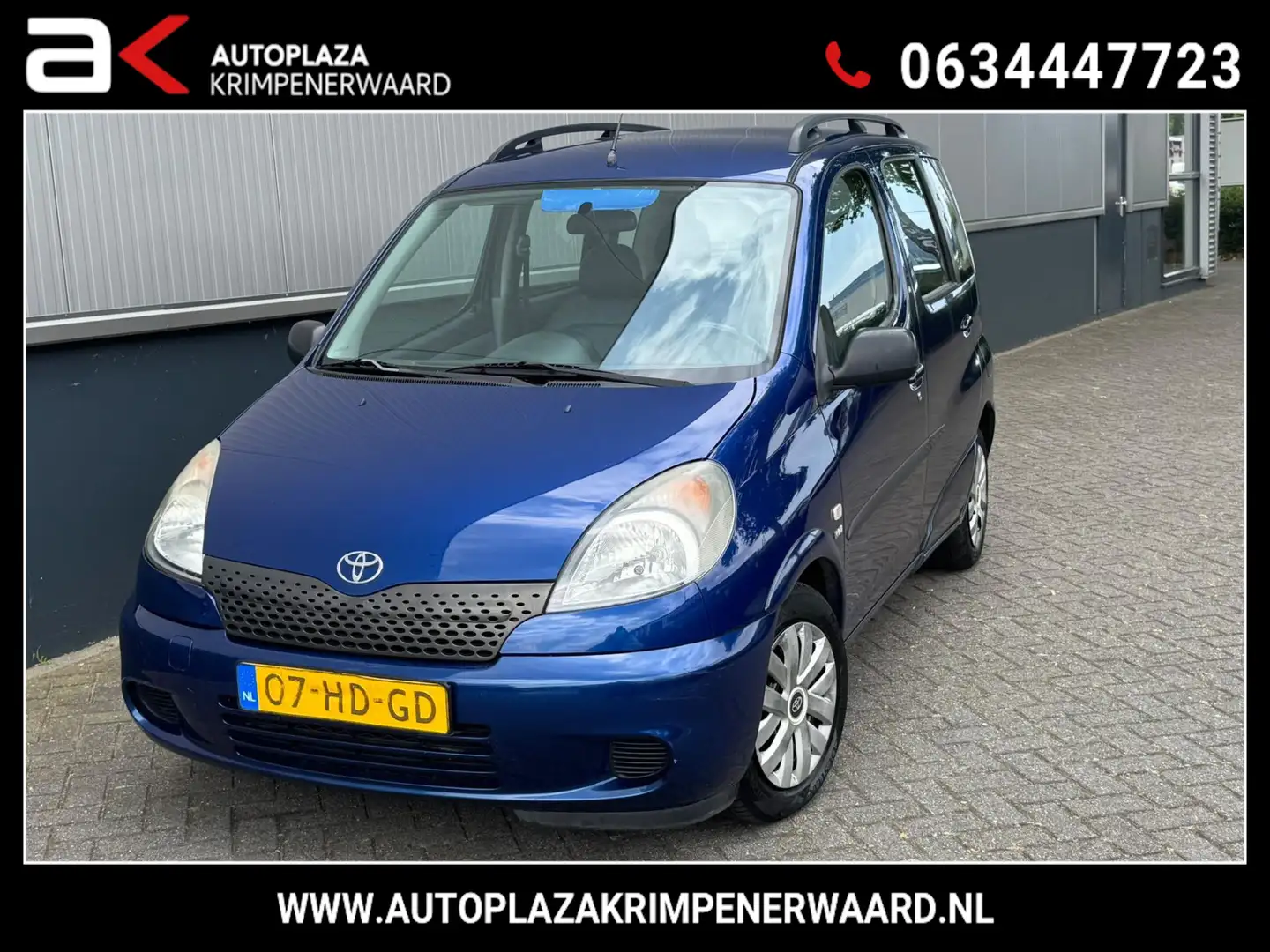 Toyota Yaris Verso 1.3-16V VVT-i Luna Automaat Nieuwe apk Blauw - 1