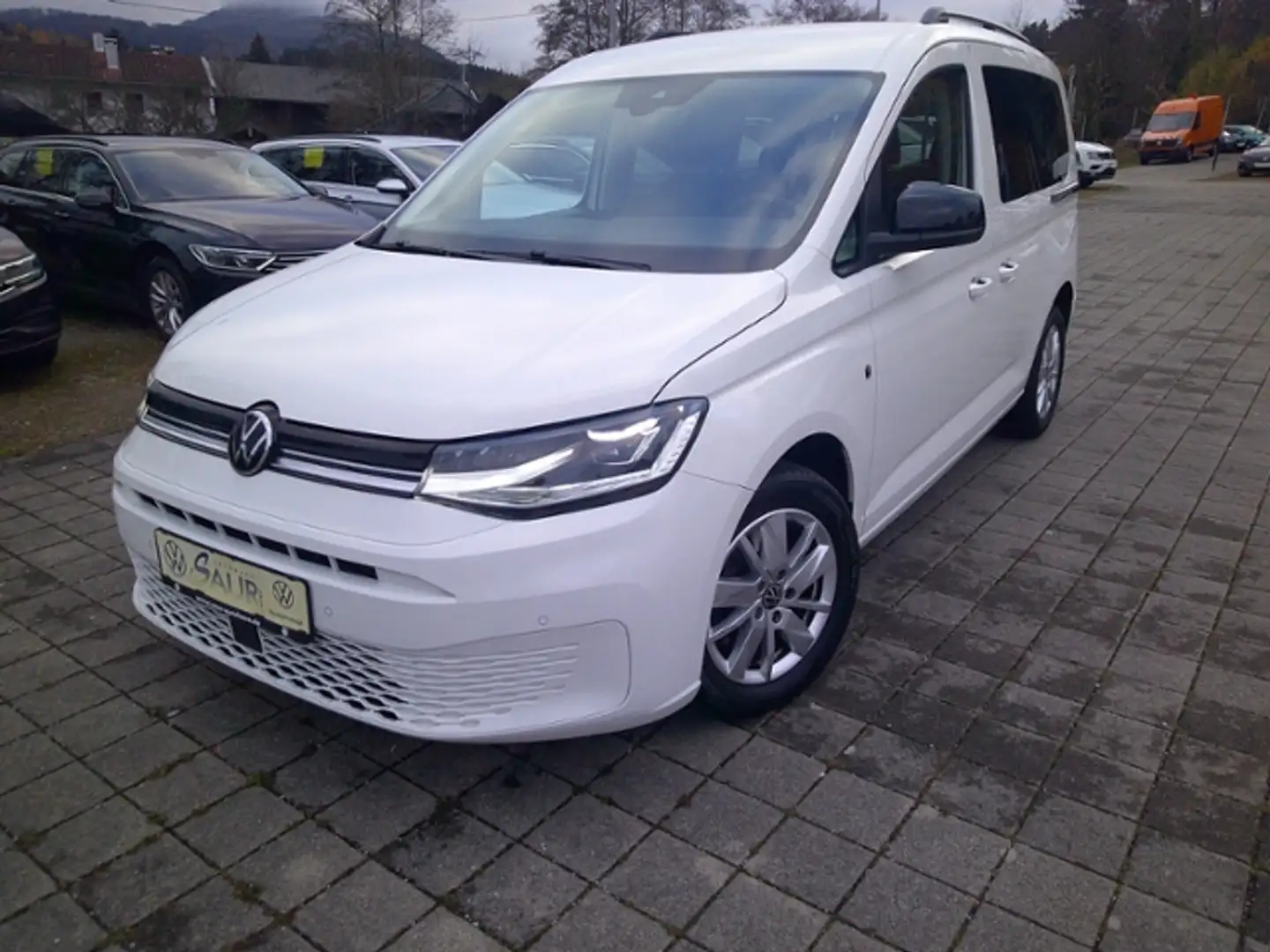 Volkswagen Caddy Life 1.5 TSI OPF*Klima*LED*StdHzg*Navi*R-Kamera*P Weiß - 2