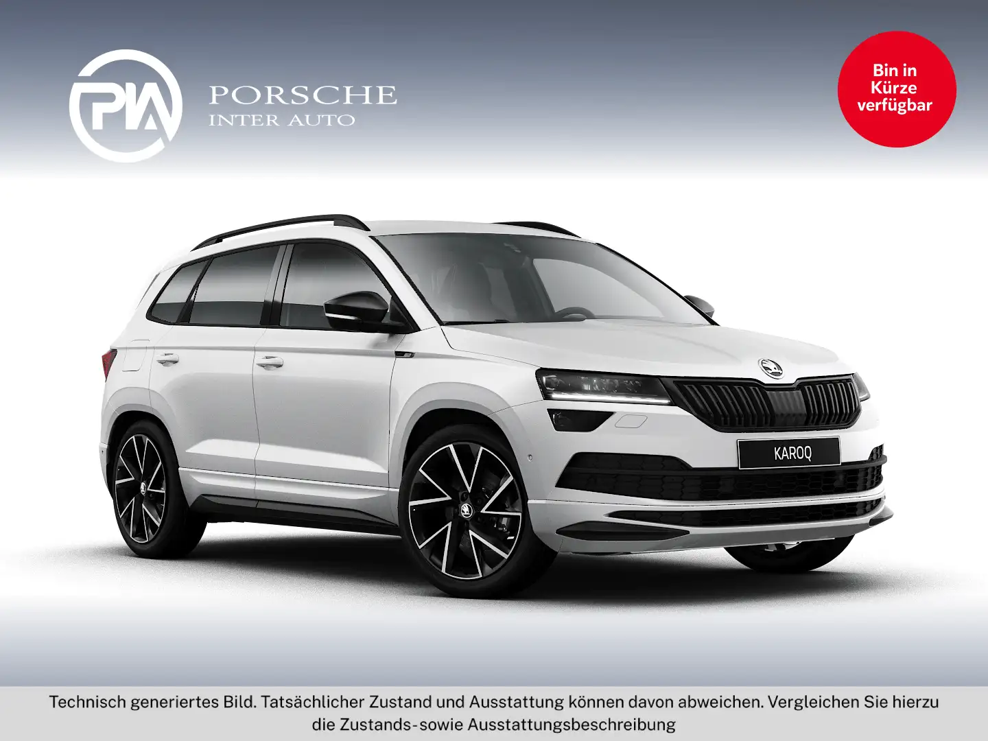 Skoda Karoq 4x4 SPORTLINE TDI DSG Weiß - 1