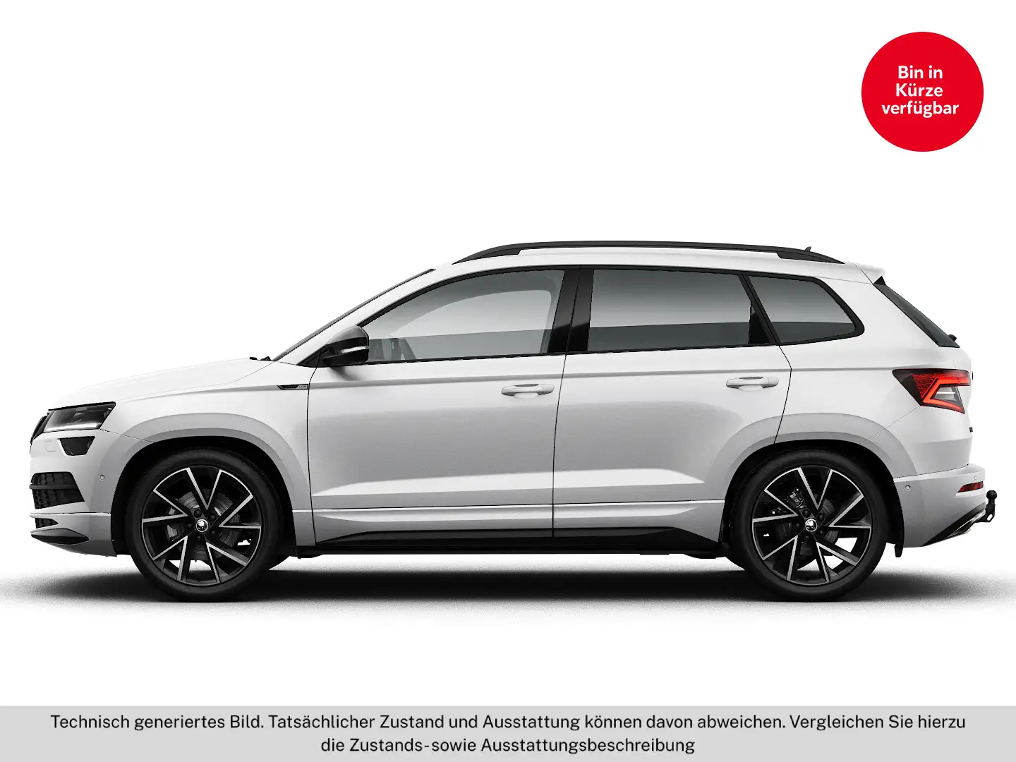 Skoda Karoq 4x4 SPORTLINE TDI DSG Weiß - 2