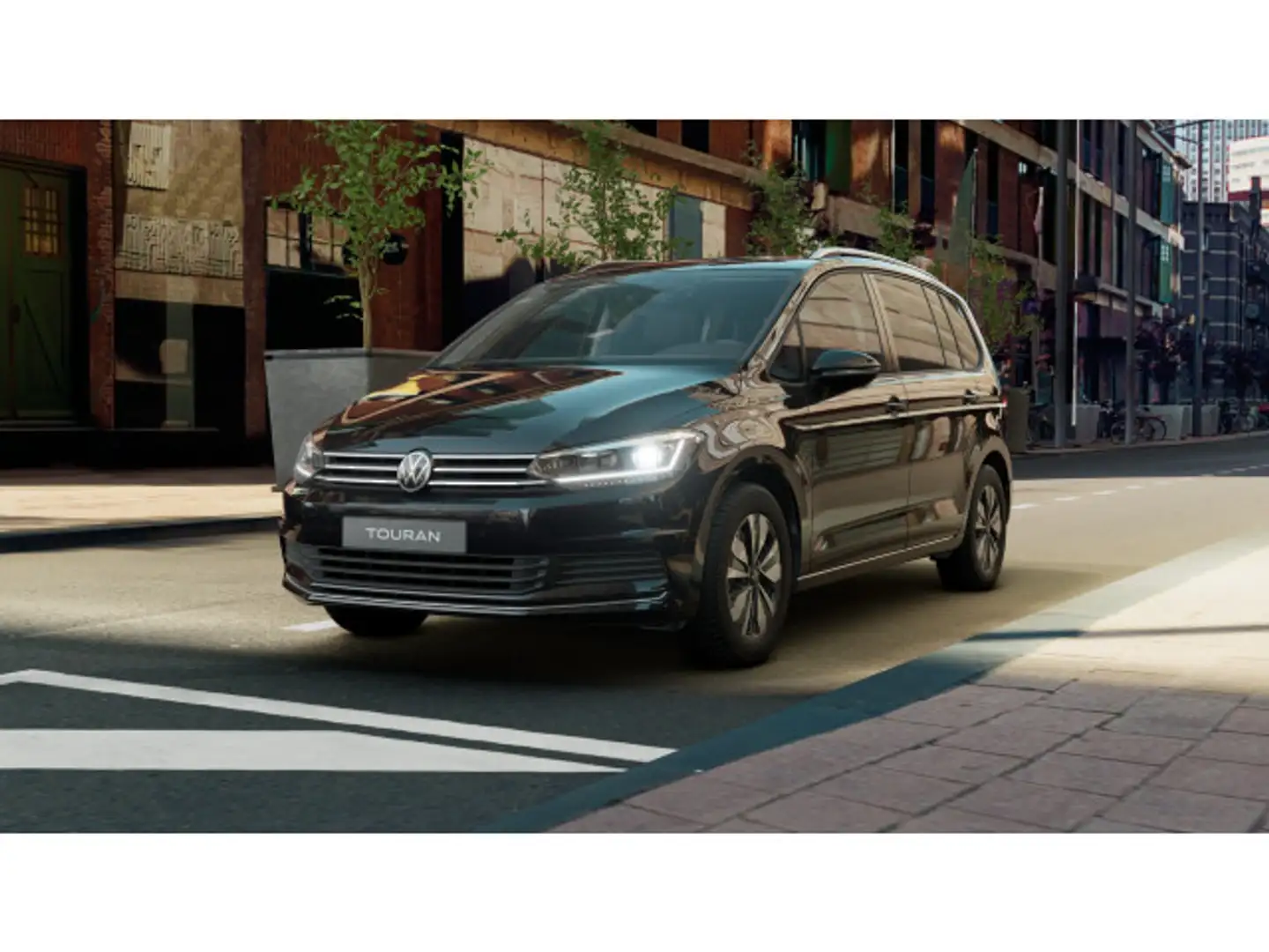 Volkswagen Touran Goal 2.0 TDI DSG 7-Sitzer ACC AHK LED NAV Schwarz - 2