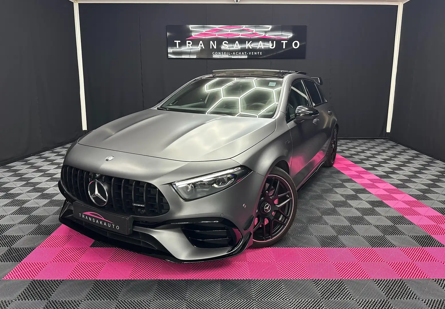 Mercedes-Benz A 45 AMG A 45 AMG S FACELIFT GARANTIE MERCEDES 2028 PANO Gris - 1