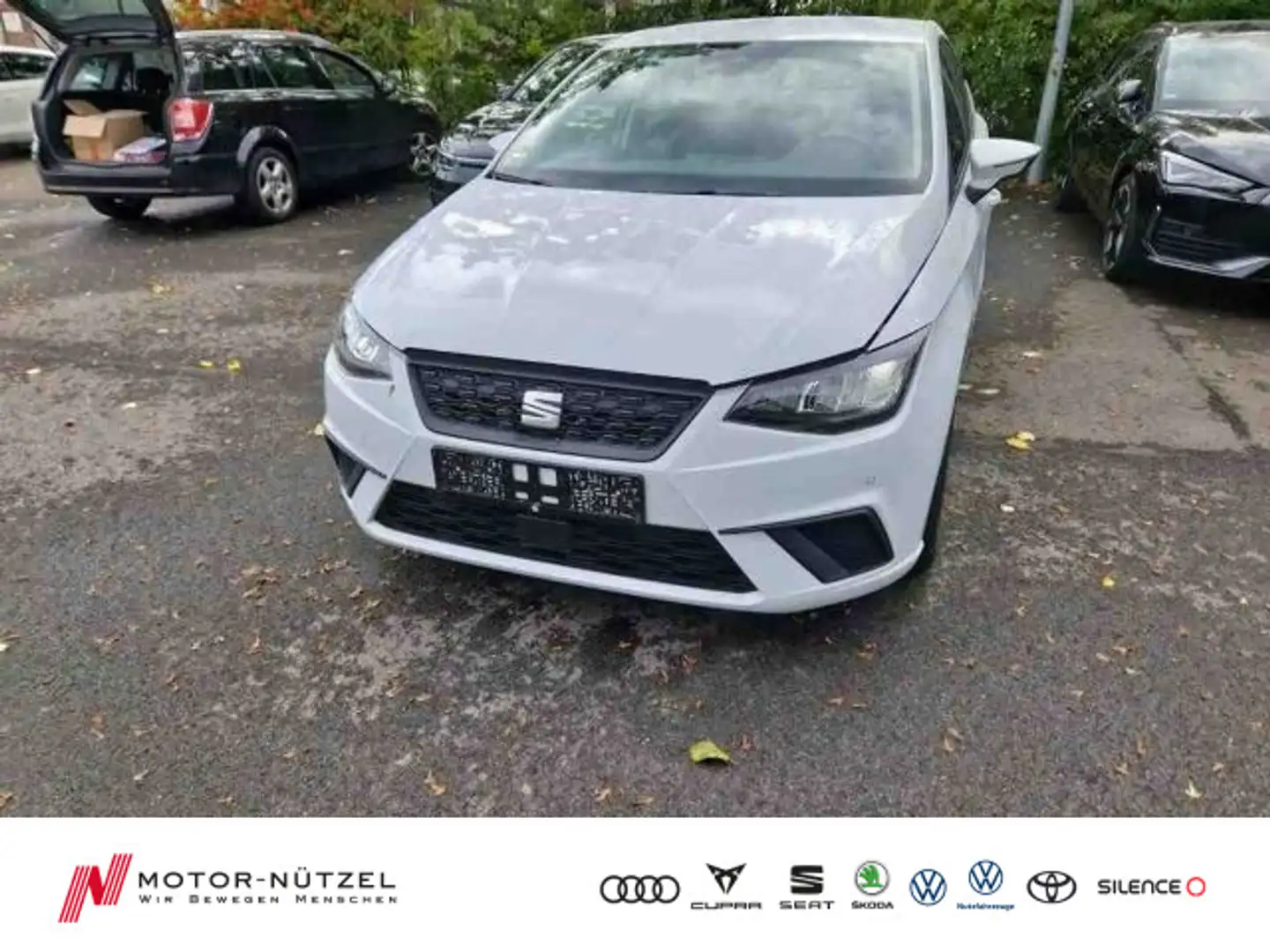 SEAT Ibiza 1.0 TSI DSG STYLE LED+NAVI+APP+SHZ+RFK+GRA Weiß - 1