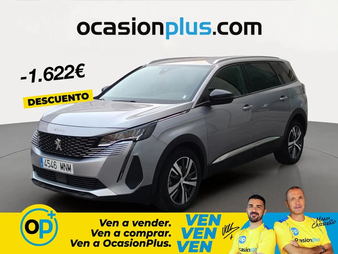 Peugeot 5008 1.2 PureTech S&S Allure Pack 130 Gris - 1