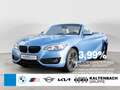 BMW 220 d Cabrio Sport Line FACEL. LED NAVI KAMERA Bleu - thumbnail 1
