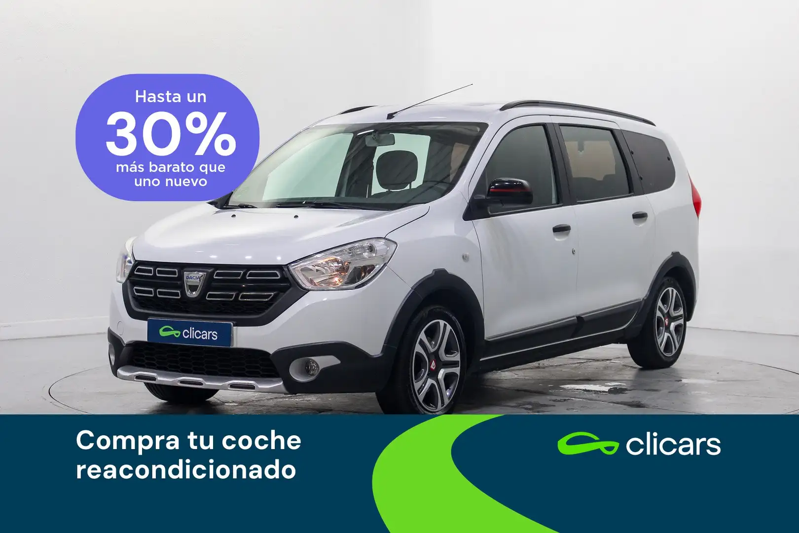 Dacia Lodgy 1.5Blue dCi Serie Limitada Xplore 7pl. 85kW Blanco - 1