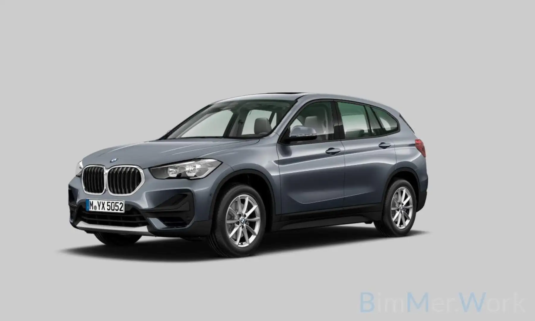 BMW X1 sD18i Panorama DAB Parkassist Geschwindigkeit Gris - 1