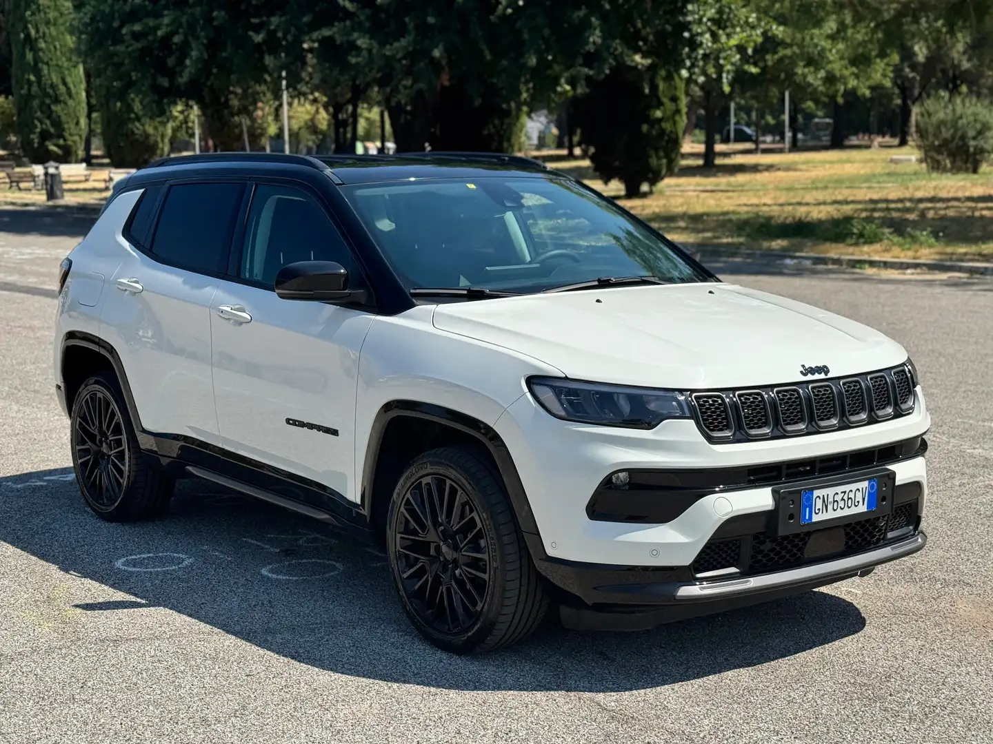 Jeep Compass S 4XE PHEV 240cv -TUA SENZA VINCOLI- Blanc - 1