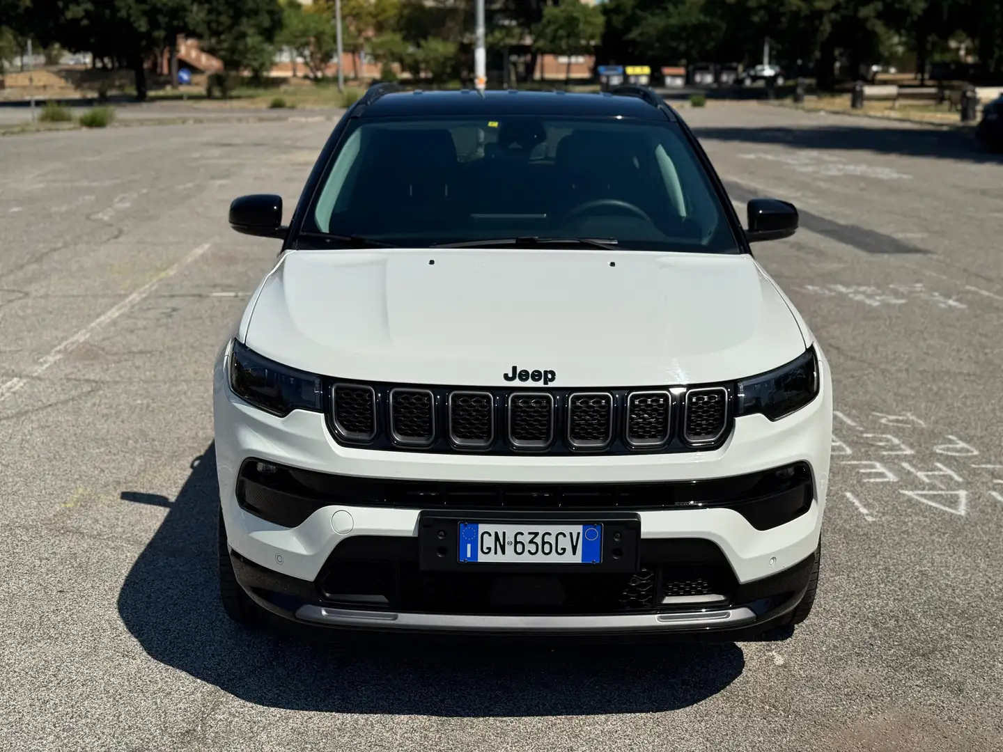 Jeep Compass S 4XE PHEV 240cv -TUA SENZA VINCOLI- Blanc - 2