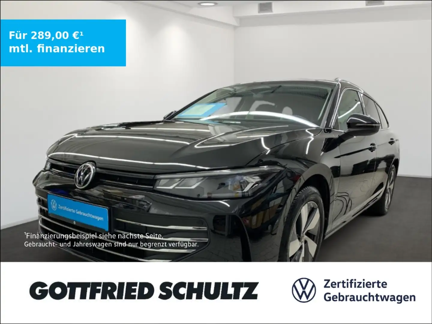 Volkswagen Passat Variant Business 1.5 AHK LED 1 5 L eTSI DSG Led PDC Massag Schwarz - 1