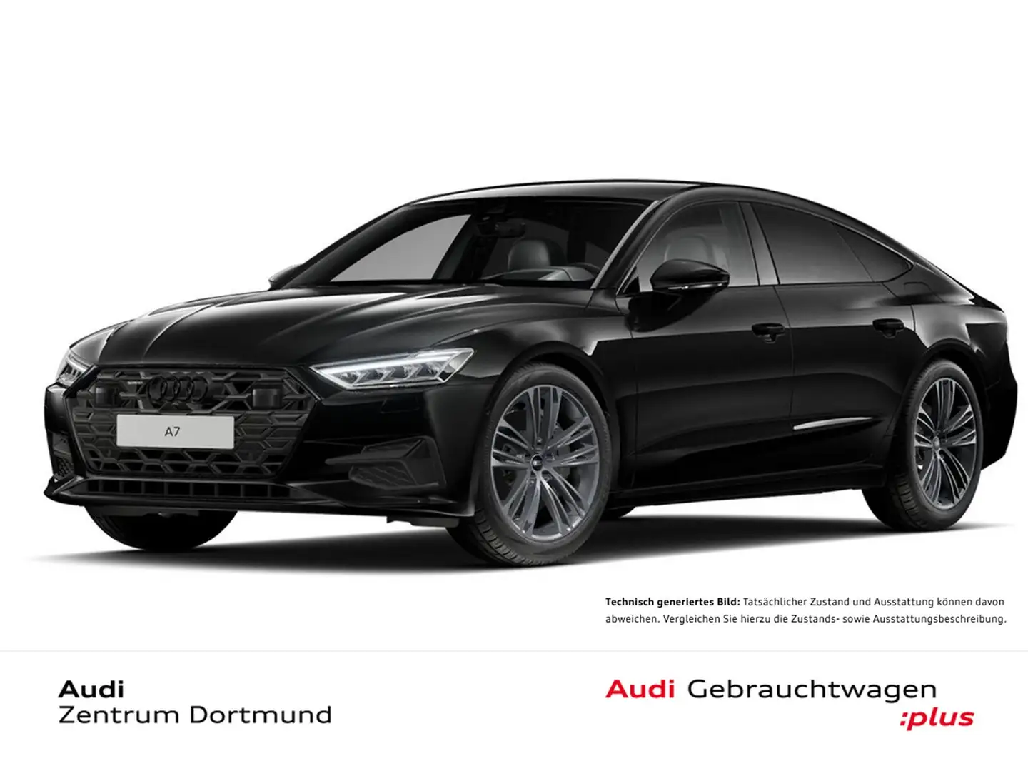 Audi A7 Sportback 50 quattro HYBRID AHK 360°CAM LM20 Schwarz - 1