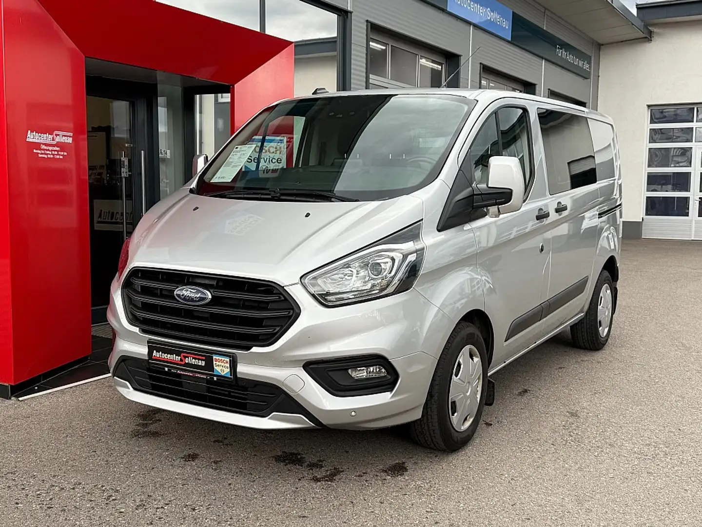 Ford Transit Custom Kasten 2,0 TDCi L1H1 300 Aut. Ezüst - 1