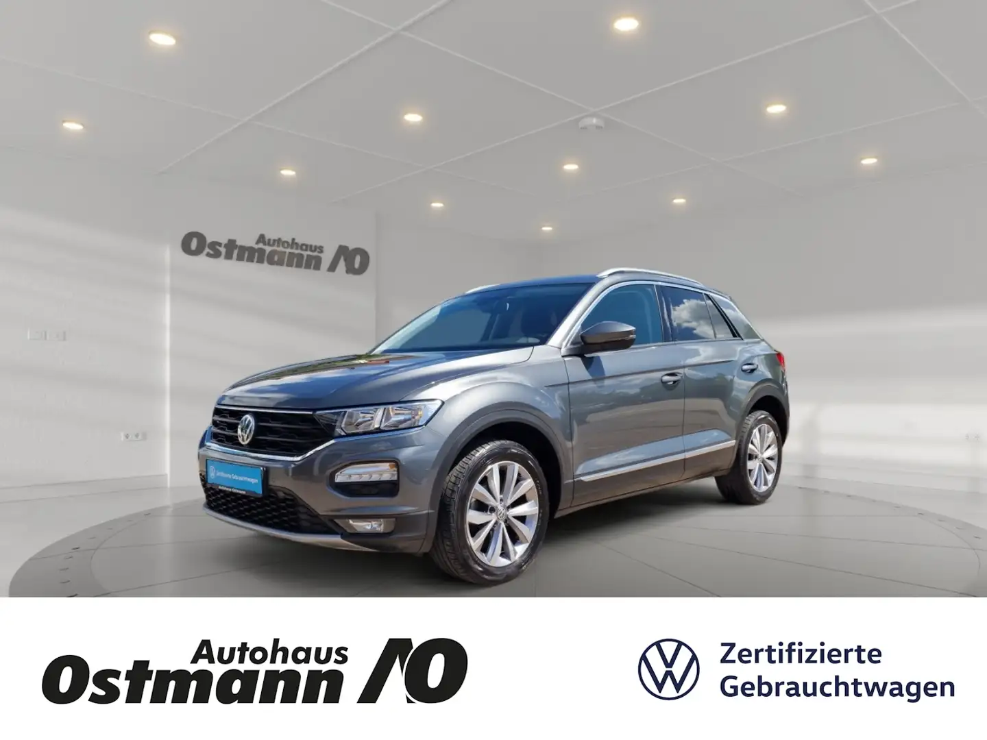 Volkswagen T-Roc Style 1.6 TDI NAV PDC SHZ Grijs - 1