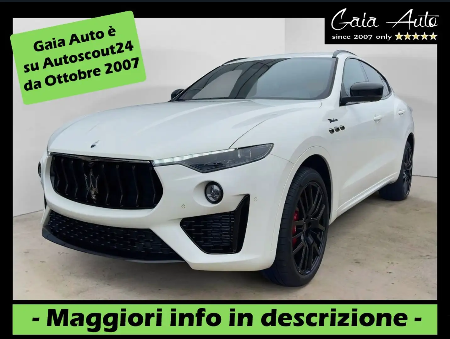 Maserati Levante 3.0 V6 Modena S 430cv auto Blanco - 1