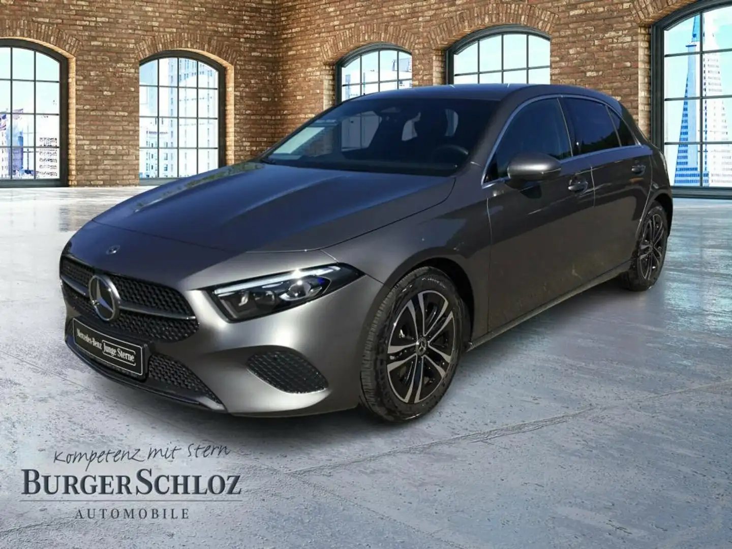 Mercedes-Benz A 180 AHK AUT DynLicht Fernlichtass. Kam. LED Grau - 1