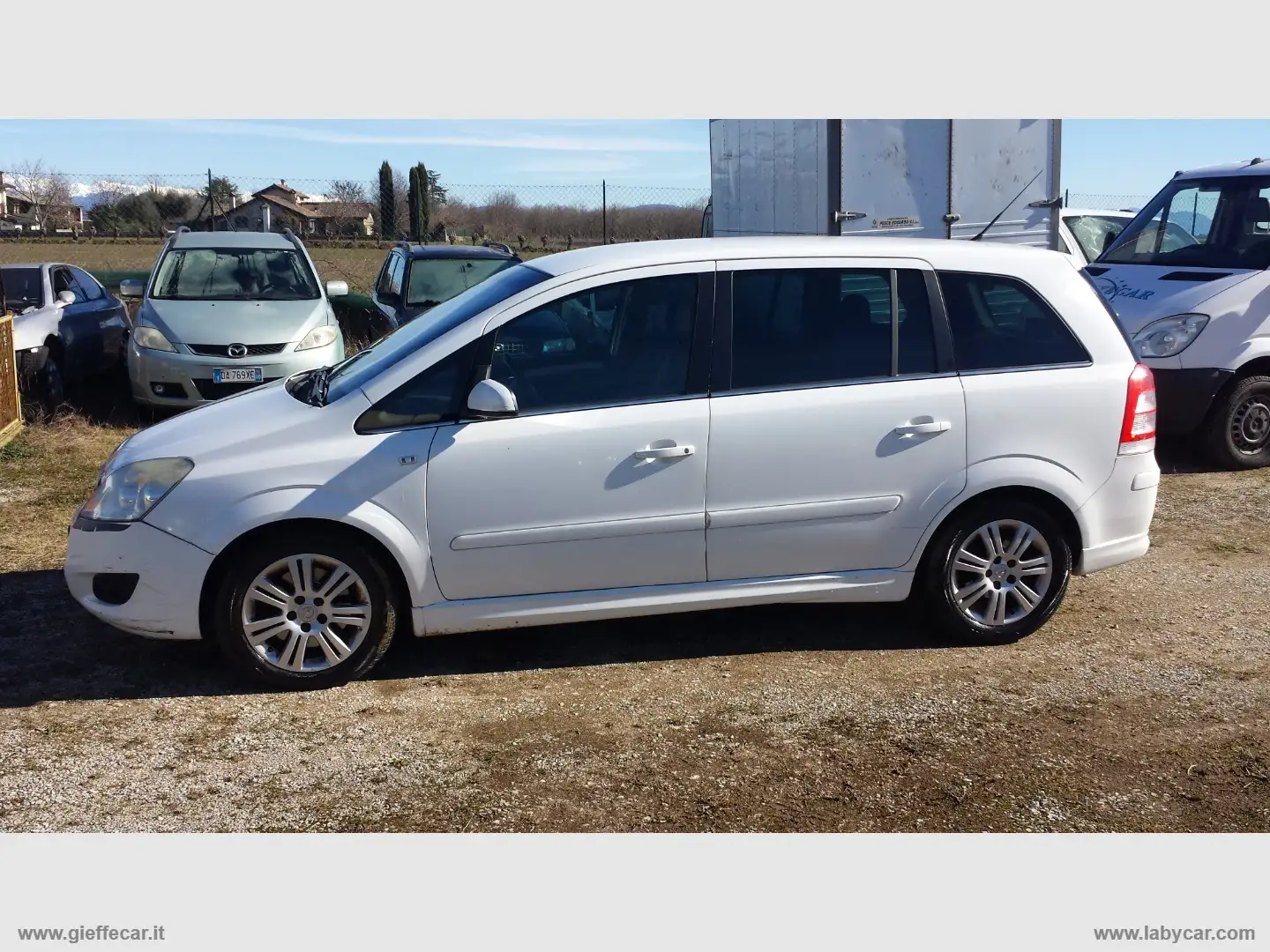 Opel Zafira 1.7 CDTI 110 CV Cosmo 7 POSTI Weiß - 1