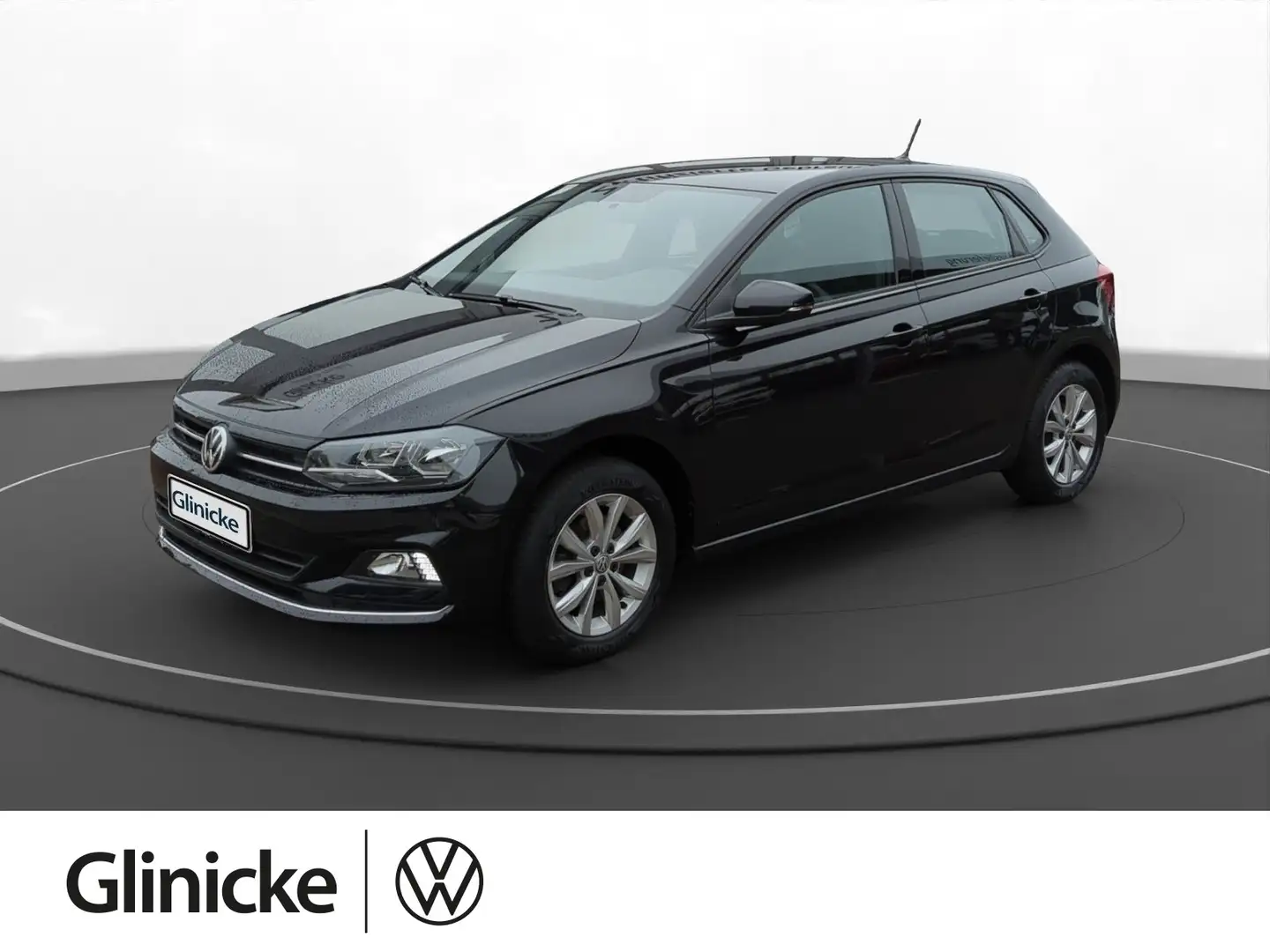 Volkswagen Polo 1.6 TDI Highline SIHz PDC DSG Noir - 1