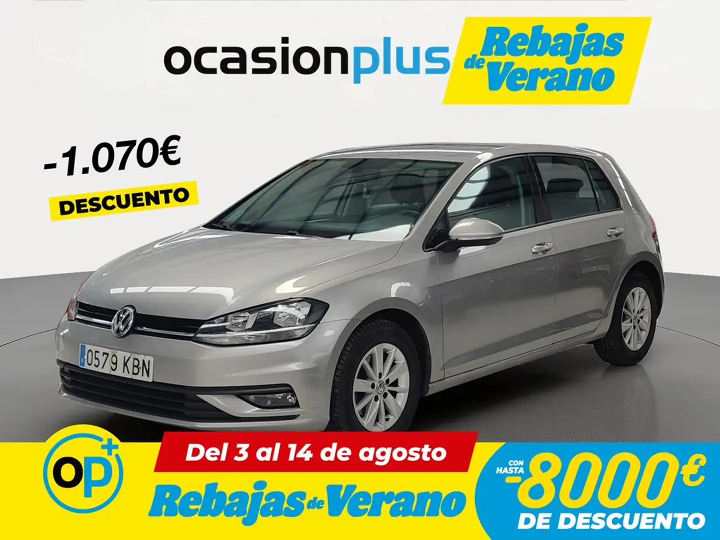 Volkswagen Golf 1.6TDI Business and Navi Ed. DSG7 85kW Gris - 1
