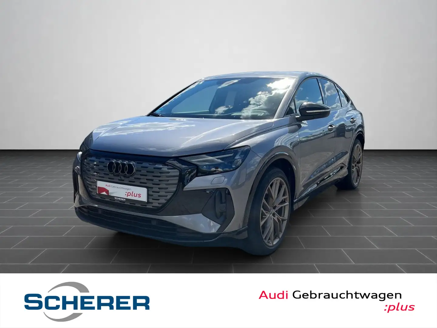 Audi Q4 e-tron EDITION ONE 40 2xS-LINE SONO Grau - 1
