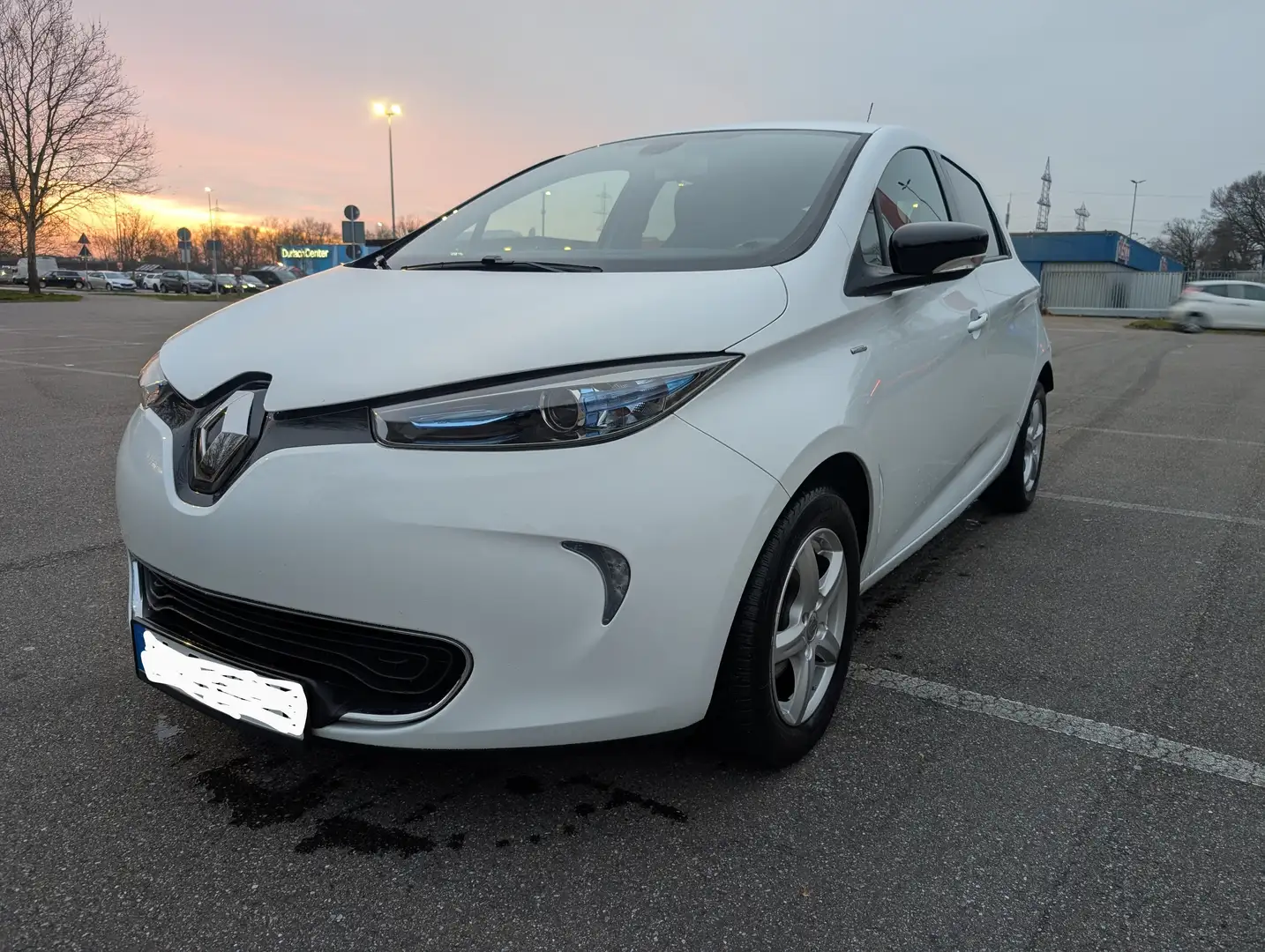 Renault ZOE ZOE (mit Mietbatterie) 41 kwh Life LIMITED Paket Weiß - 1